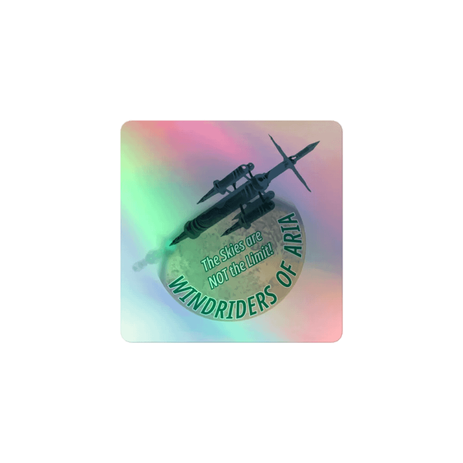 WindRiders Holographic Stickers product image (1)