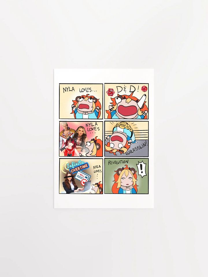 Nyla Loves Memes! Print product image (1)