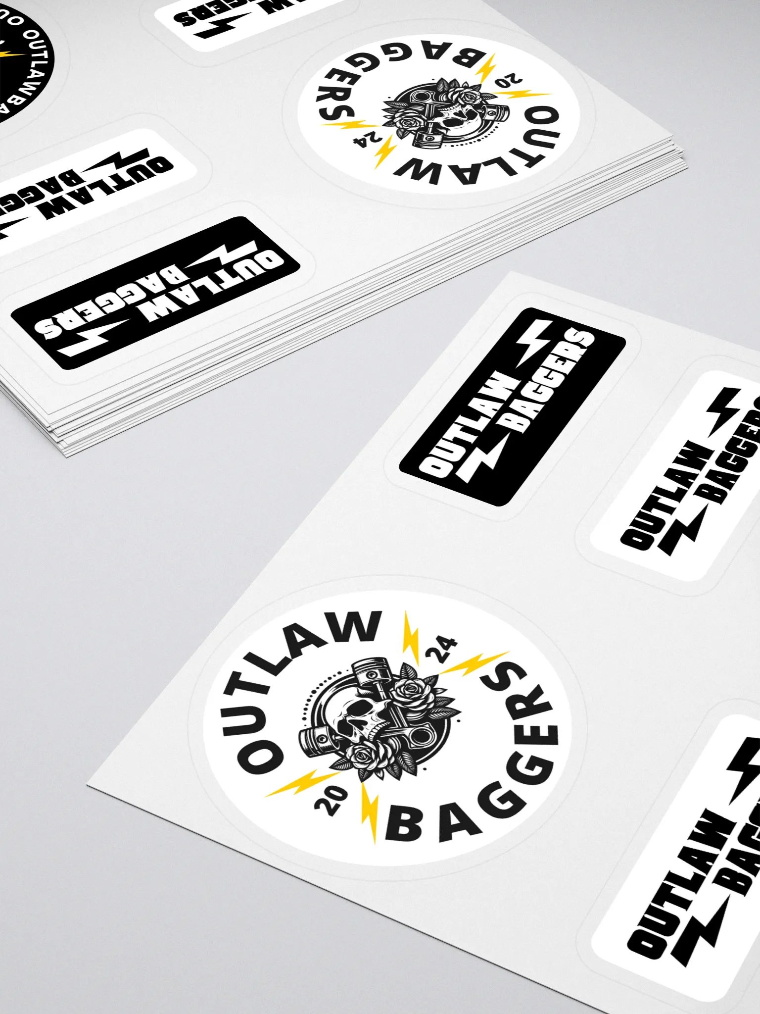 Outlaw Baggers Sticker Pack #1 product image (4)