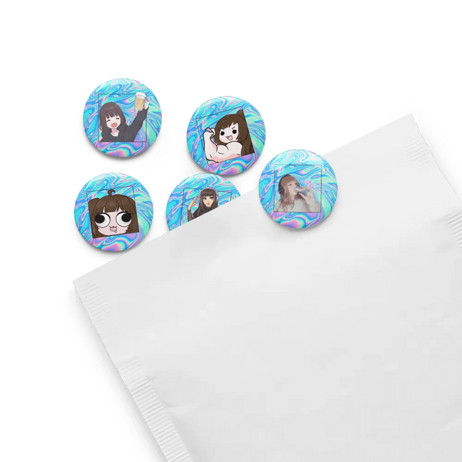 Vaporwave Button Set product image (13)