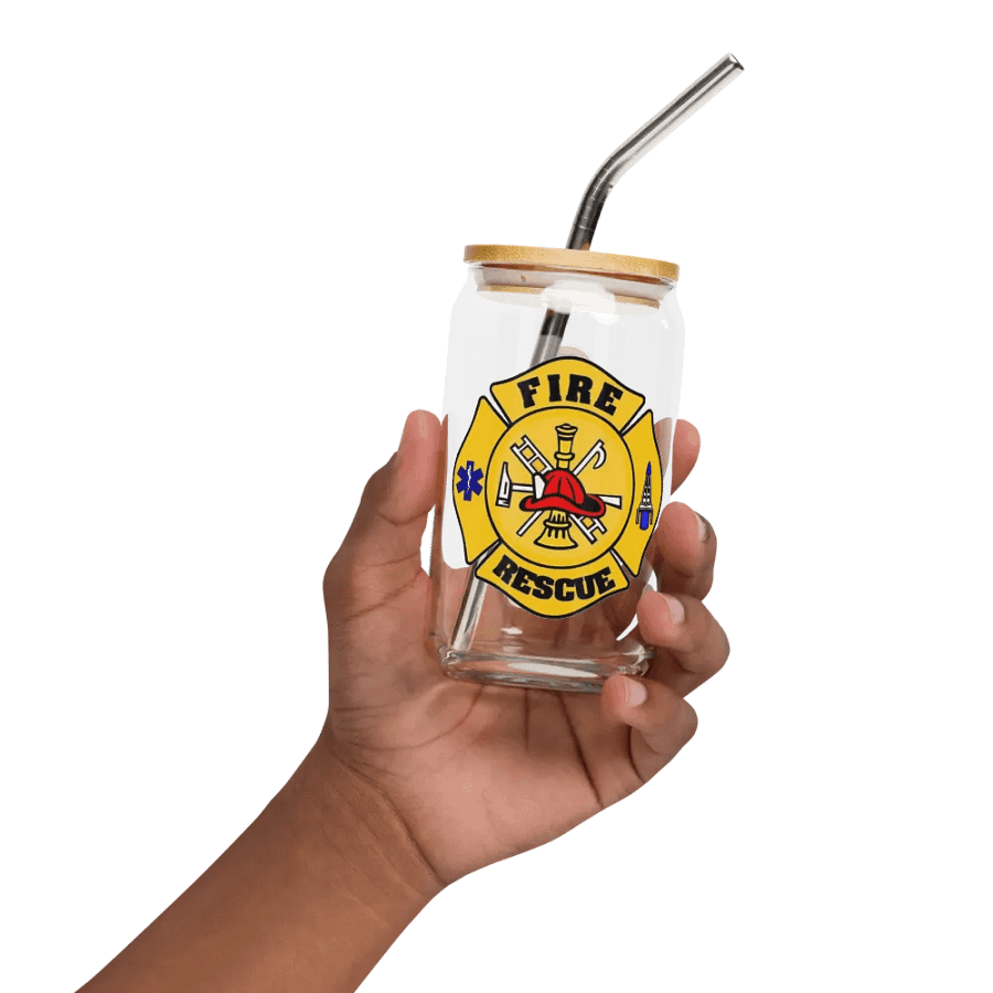 Can-Shaped Glass with Lid & Straw product image (7)