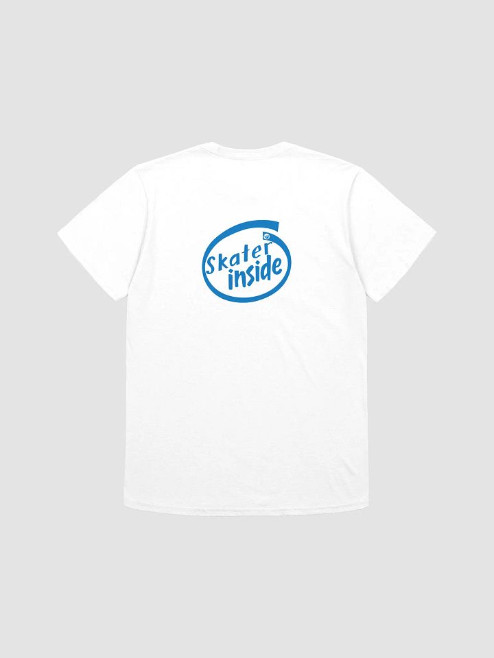 Skater Inside White T-Shirt product image (2)