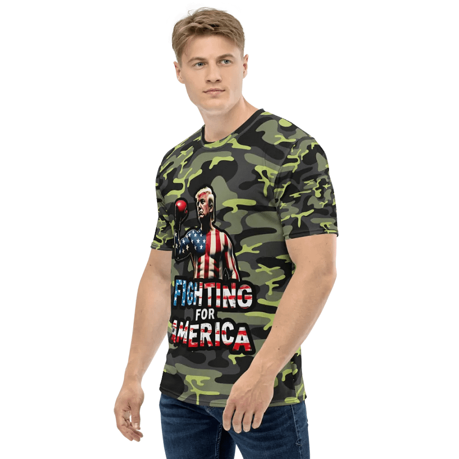 T-Shirt: Trump, Fighting for America product image (3)