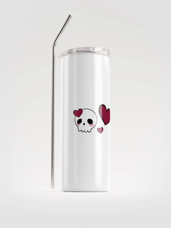 Skull Heart Tumbler product image (1)