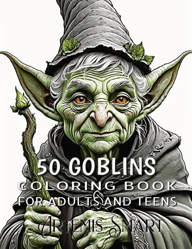 FREE Sample Pages from Goblins Coloring Pages for Adults product image (1)