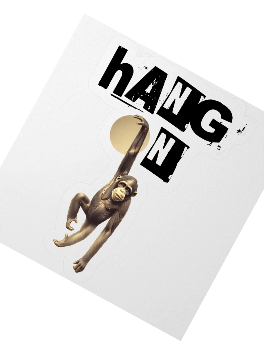 Hold On Kiss Cut Stickers product image (4)