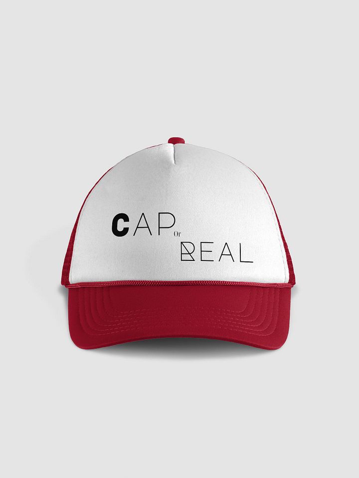 A cap with a questionable question. product image (1)