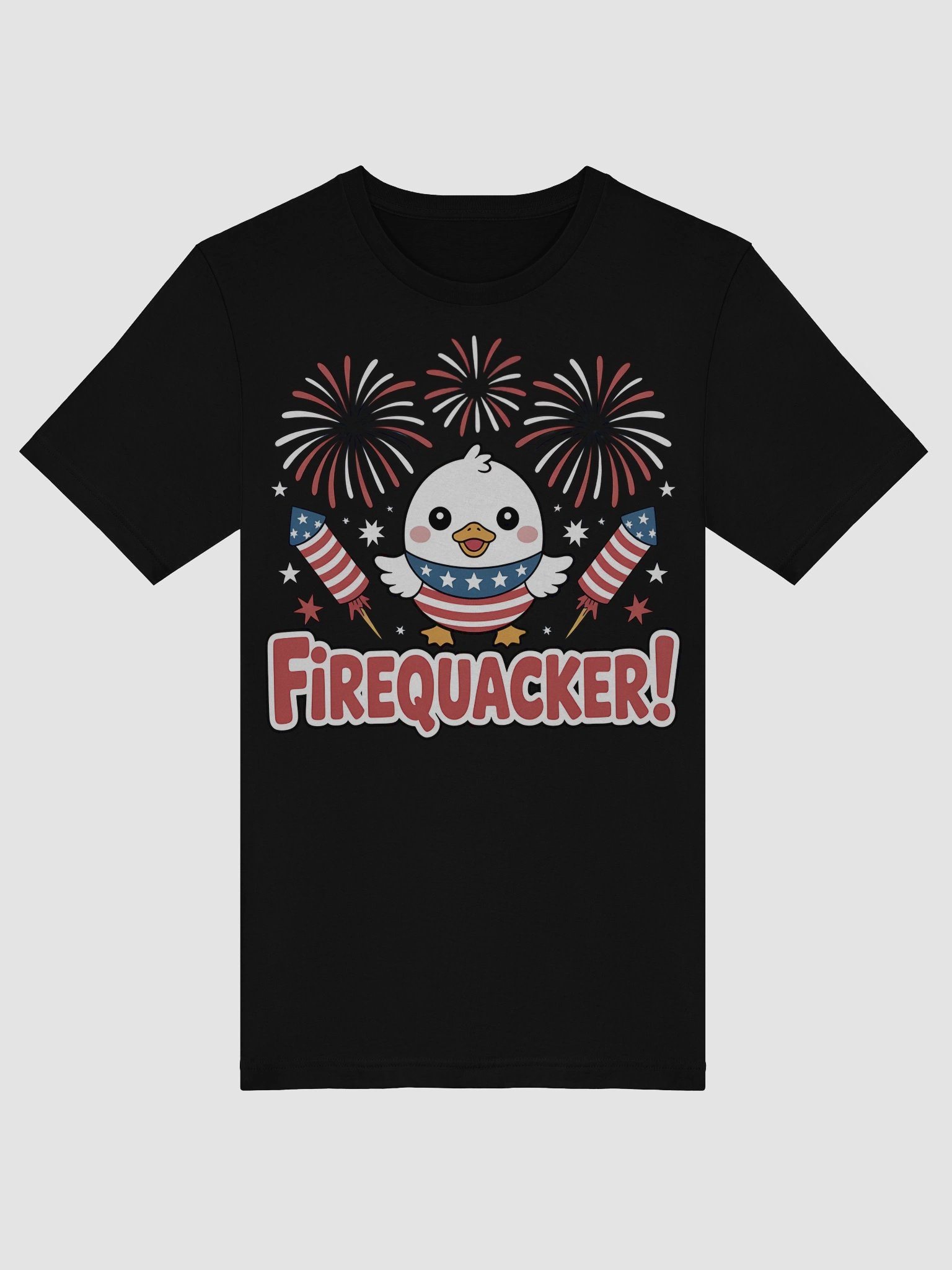 Quack-tastic Fireworks Duck T-Shirt product image (47)
