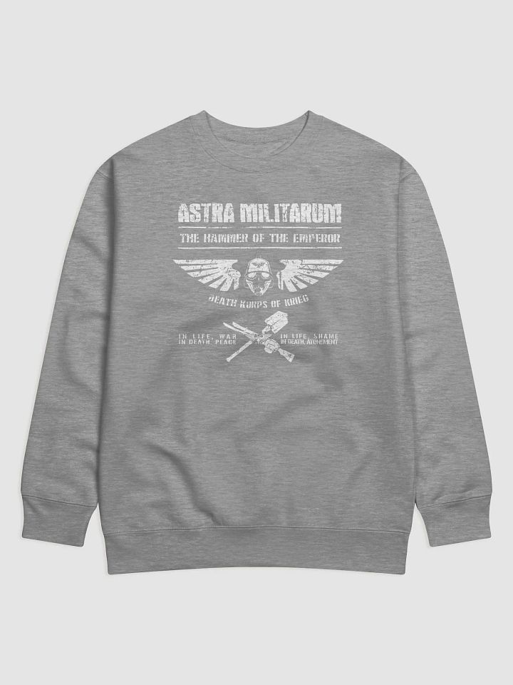 Death Korps of Krieg Warhammer 40k Crewneck Sweatshirt | Retro Military Astra Militarum Pullover product image (5)