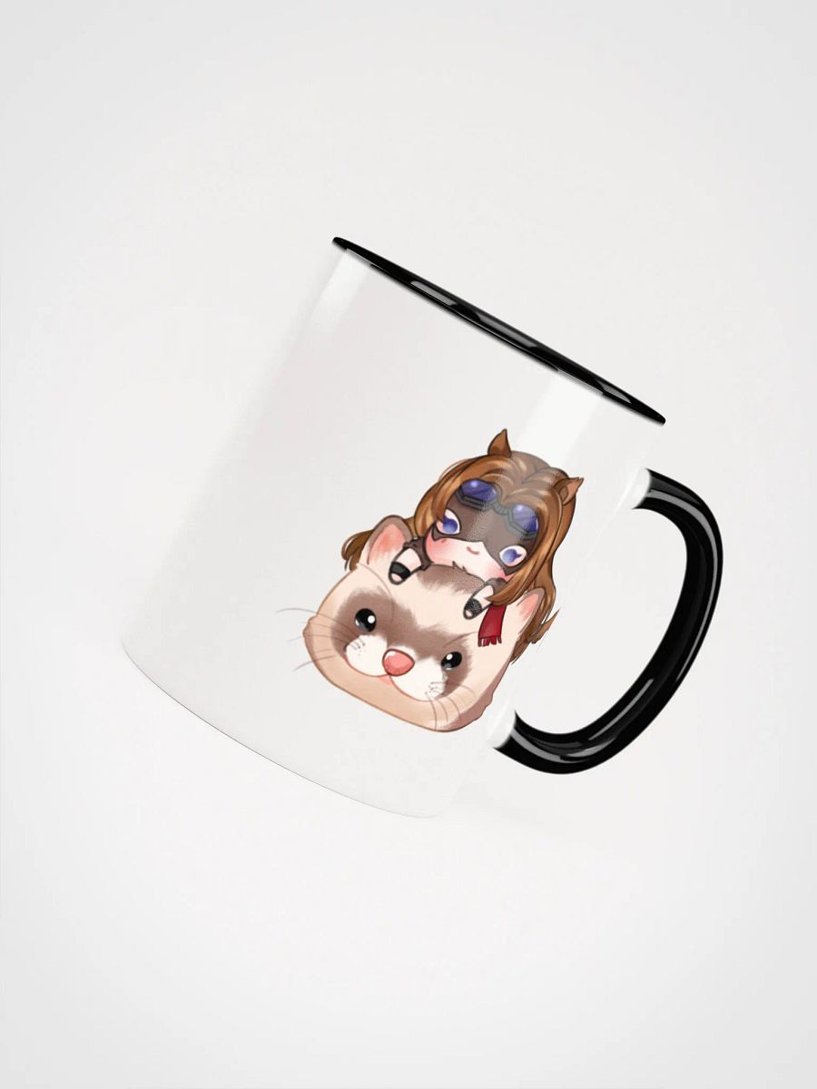 Cinnamon Pillow Ferret Chibi Mug by Ameblum product image (4)