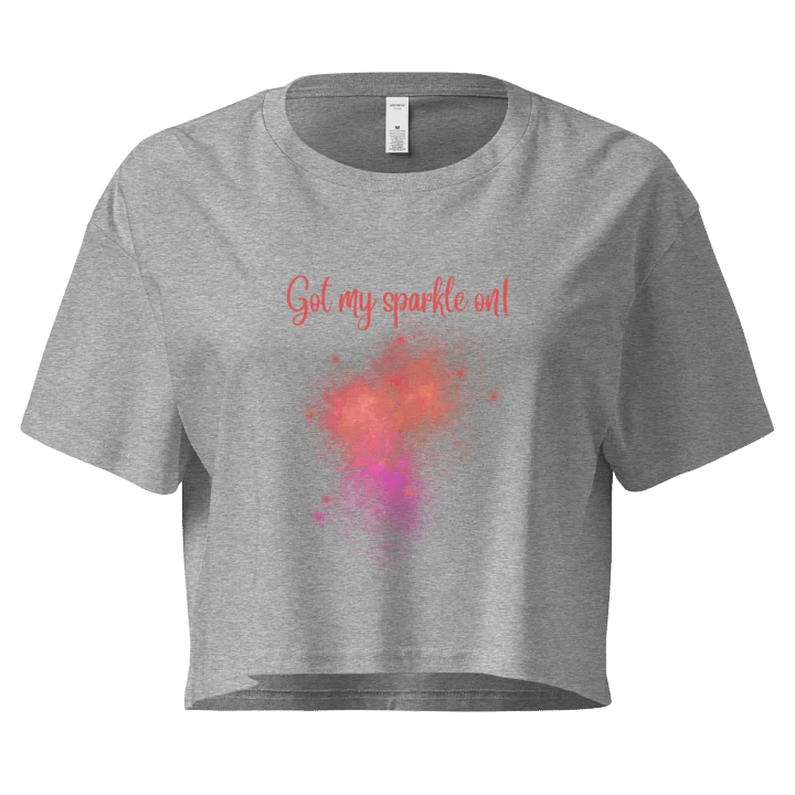 Sparkle On! Colorful Crop Top product image (3)