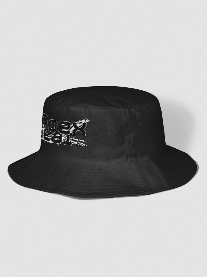 Bucket Hat - Embroidered - Black HApex Gear Black Logo product image (2)