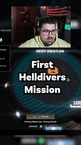 Helldivers 2 First Mission! #helldivers2 #helldivers #gaming