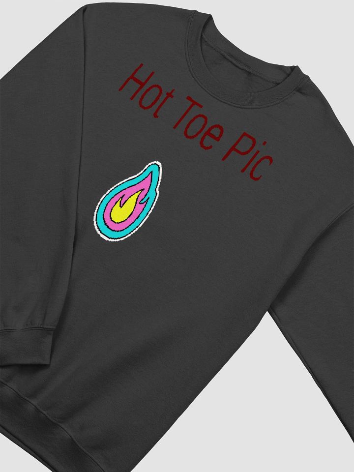 Hot Toe Pic crewneck sweat shirt product image (2)