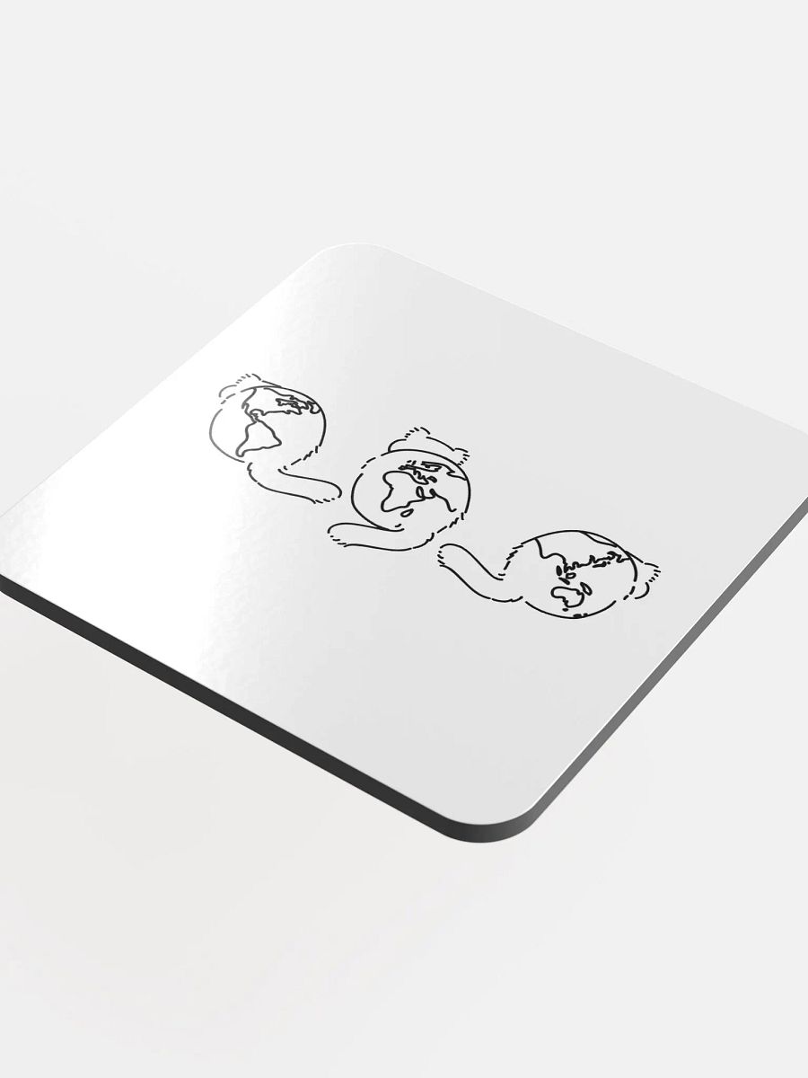 Planet Manul Trio - Coaster product image (4)