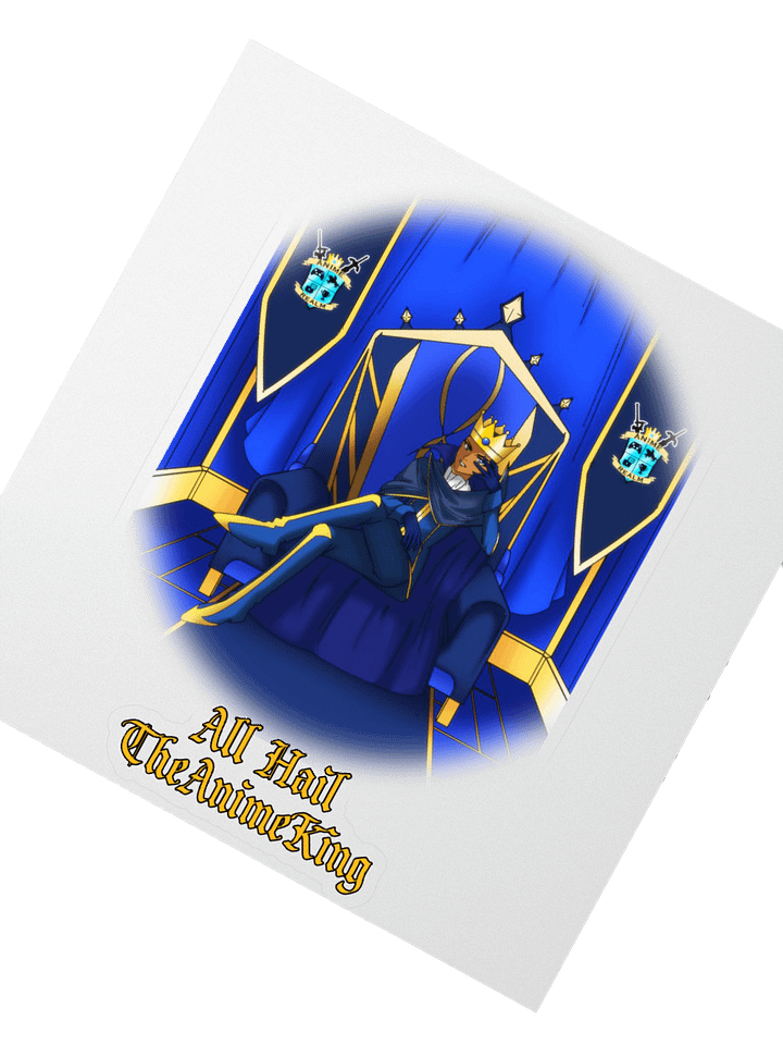 All Hail TheAnimeKing Sticker product image (1)
