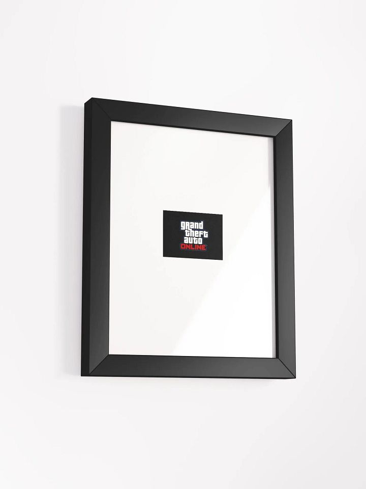 GTA Online Theme Framed Wall Poster product image (2)