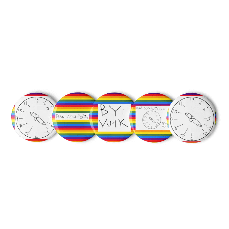 Raw C*ck O' Clock Mafia Pins product image (11)