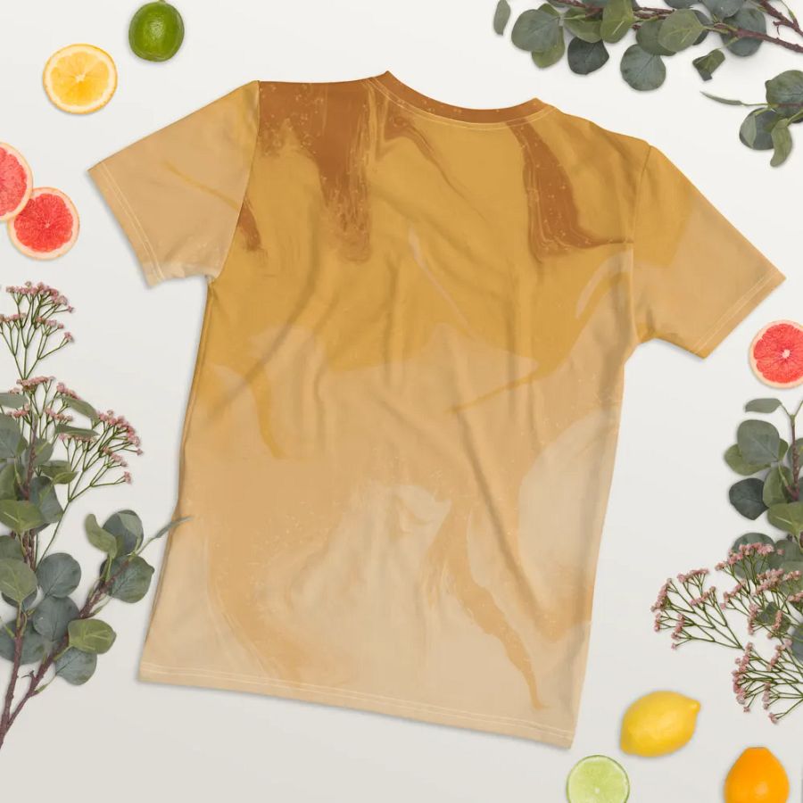 Fuel Your Cosmic Adventures with Coffee All Over Print T-shirt product image (8)