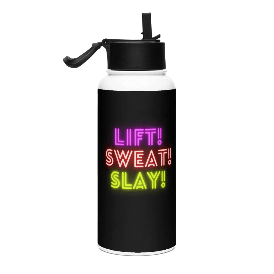 LIFT! SWEAT! SLAY! WATER BOTTLE product image (2)
