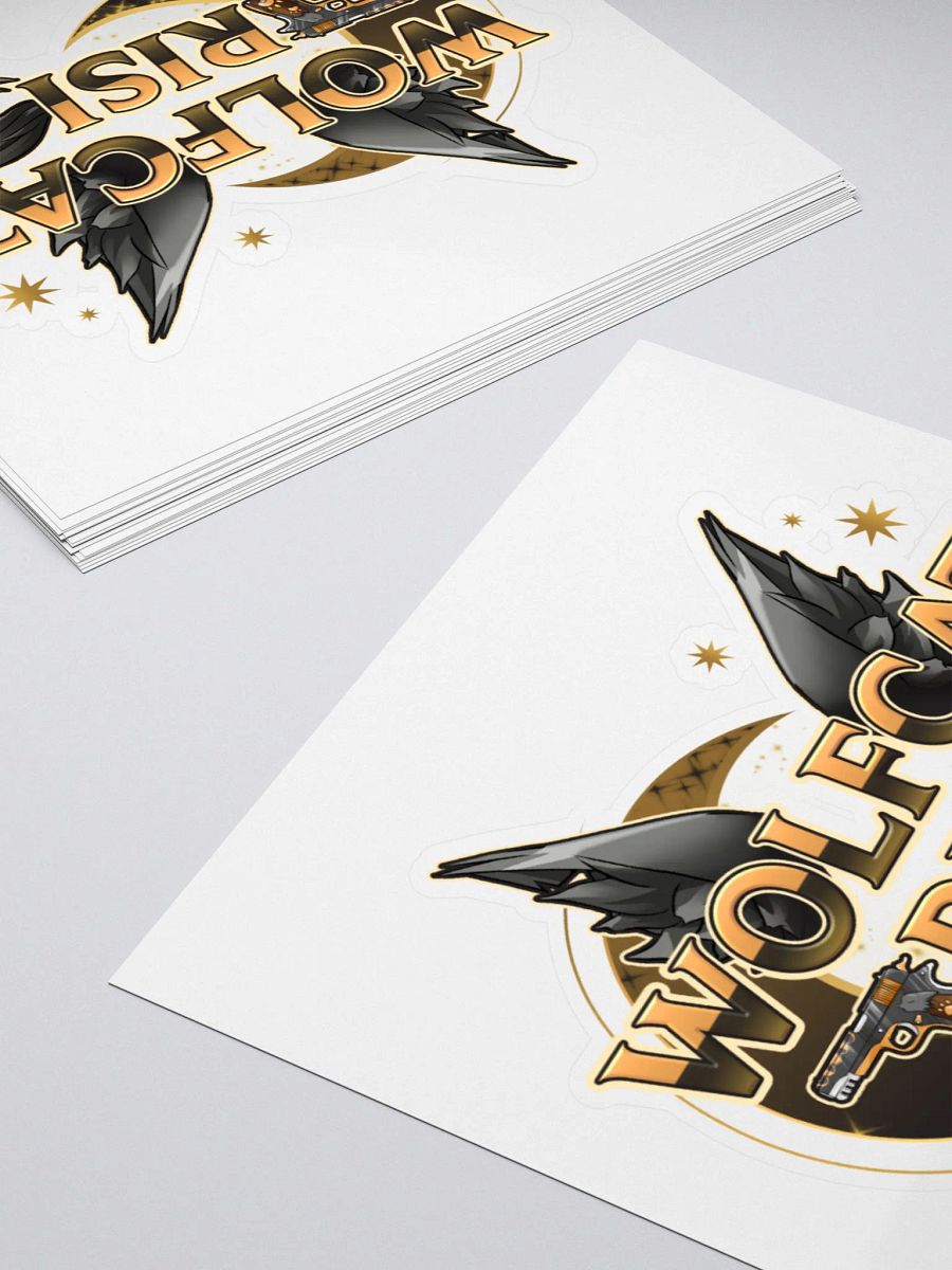 WolfcatRisi Logo Sticker product image (4)