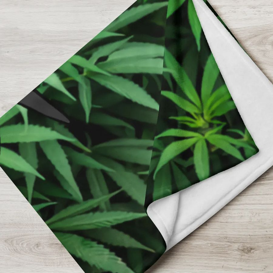 Ganja Gang Throw Blanket product image (17)