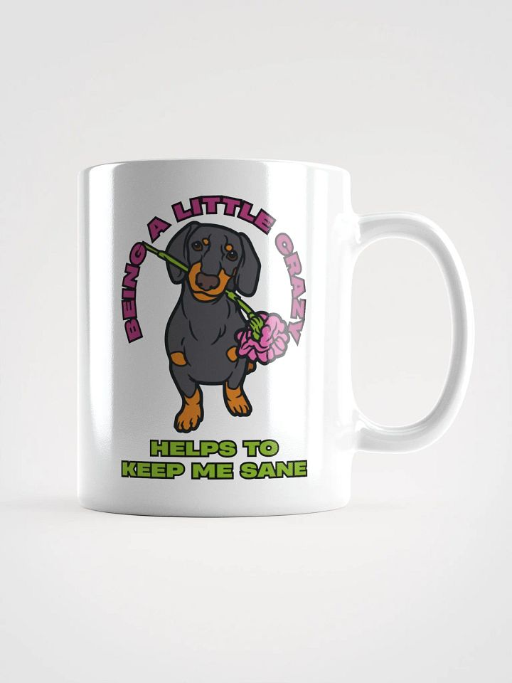 Dachshund Delight White Glossy Mug product image (3)