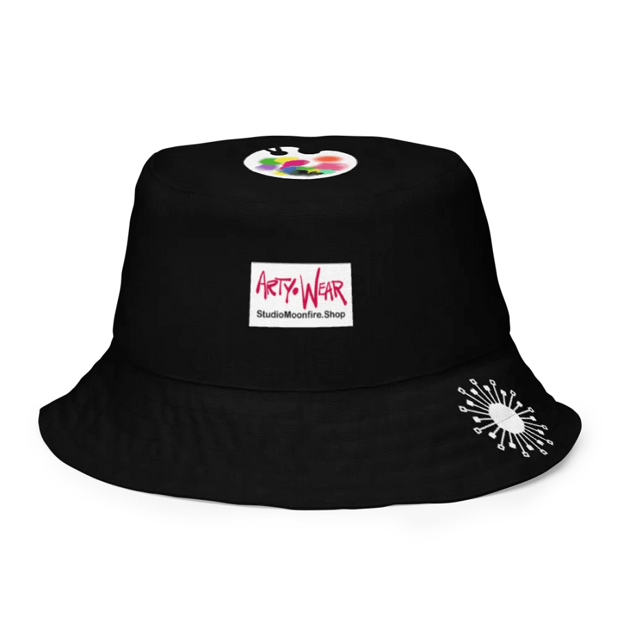 ScribbleWear #11 Reversible Bucket Hat/InkMeBlues product image (3)