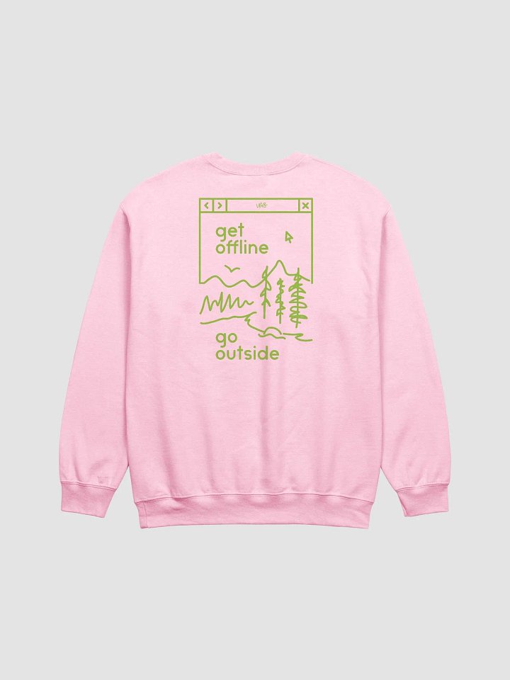 Get Offline, Go Outside (Gildan Classic Crewneck Sweatshirt) product image (2)