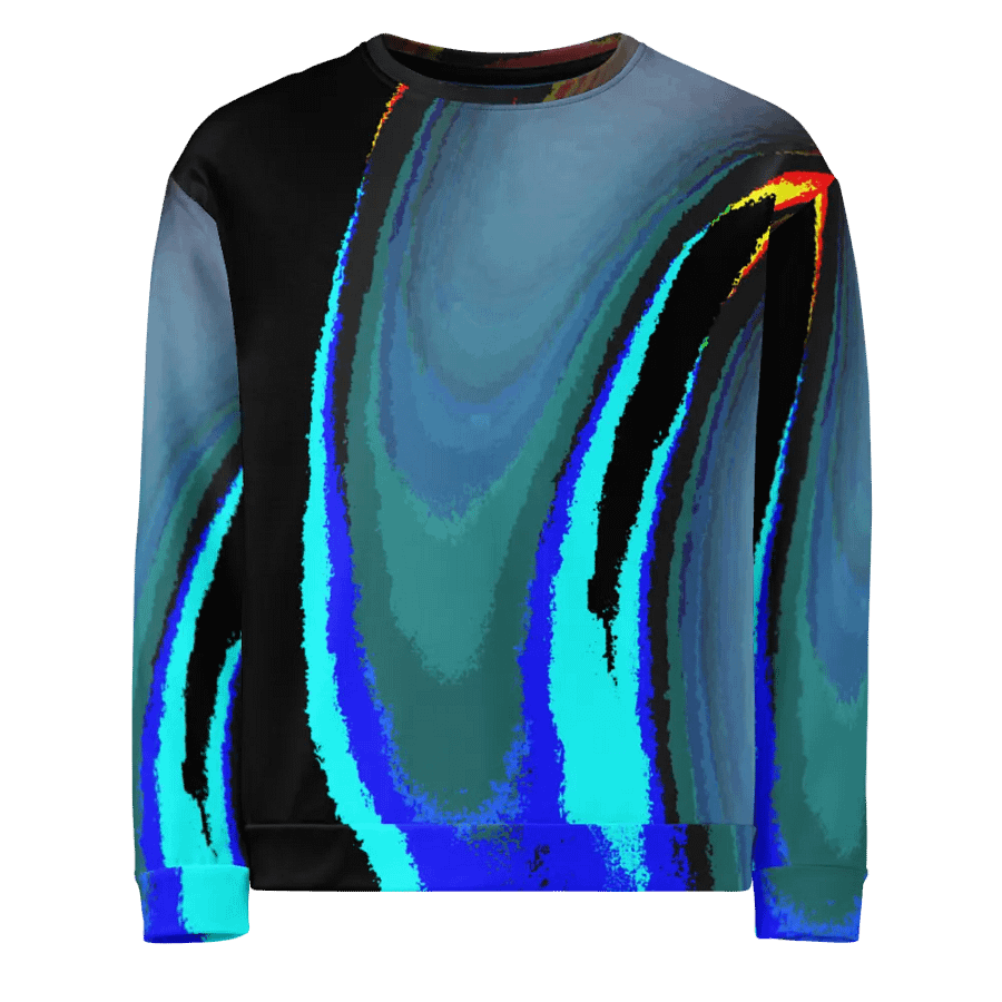 Cool Darker Abstract Swirl Unisex Sweatshirt product image (1)