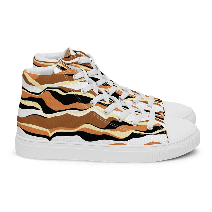 Earthy Waves Men's High Tops product image (11)