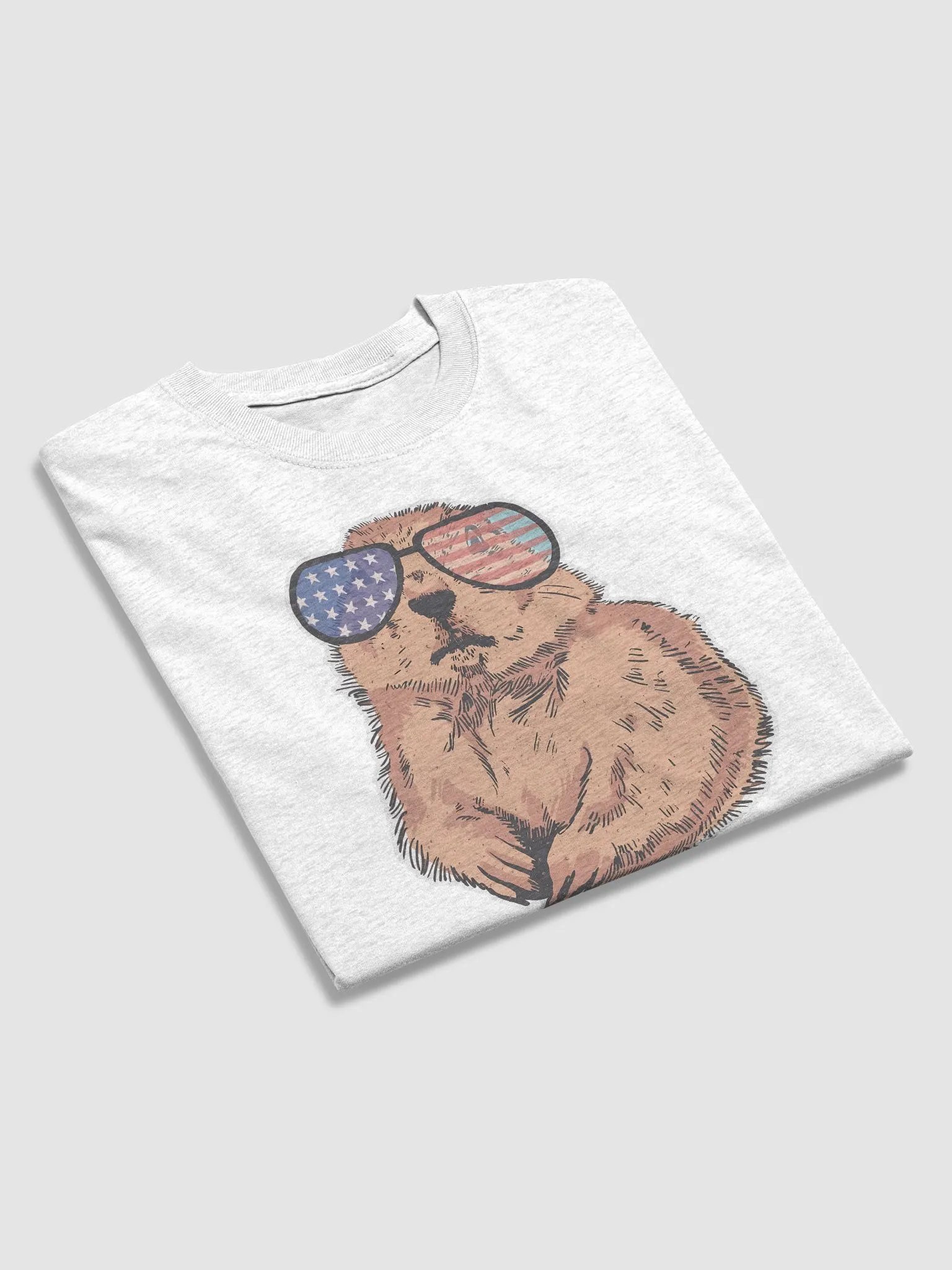 Patriotic Vibes Heavyweight T-shirt product image (3)
