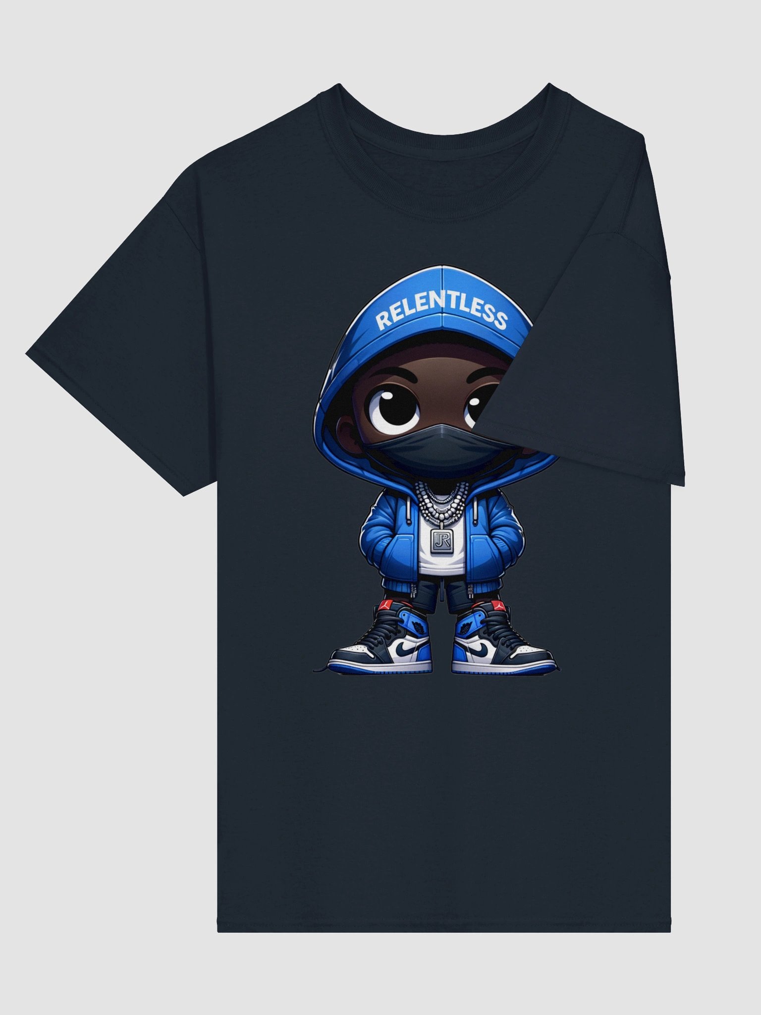 Blue Relentless Jordan 1s product image (24)