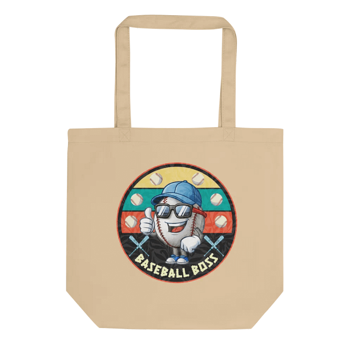 Baseball Boss Eco-Friendly Tote Bag product image (1)
