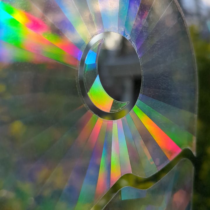 Suncatcher Set ~ "On The Rise" ~ Faux Stained Glass - Unique Rainbow Making Stickers!! Easy Application + Removal - Create a Magical Space! product image (2)