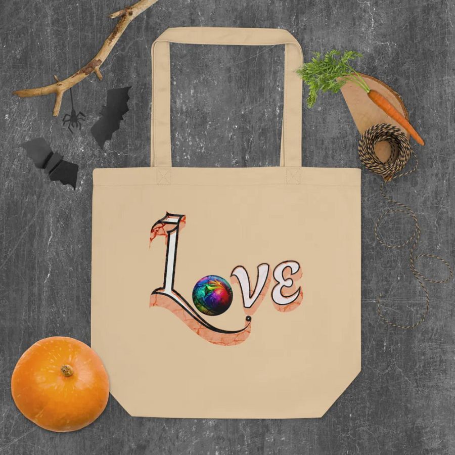 Love Bowling Vibrant Eco Tote product image (4)