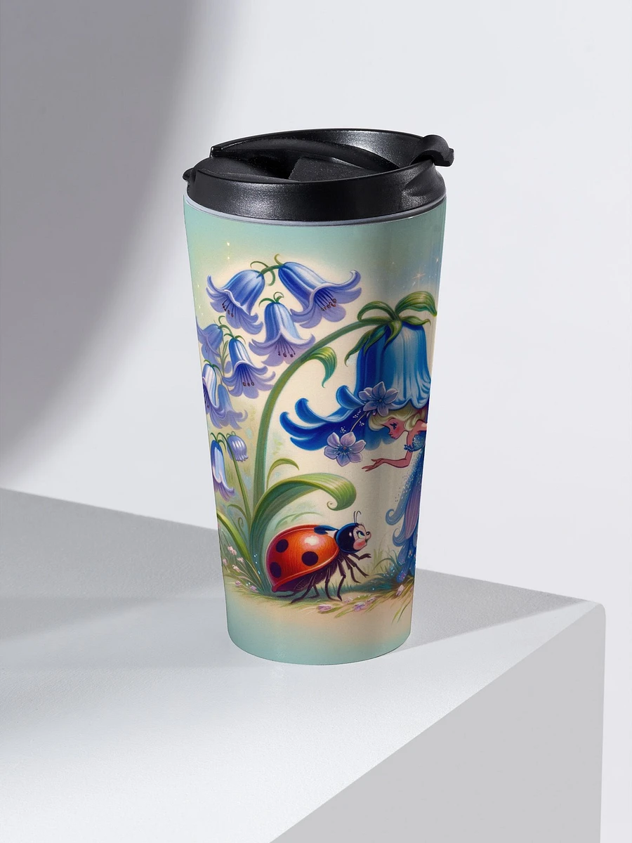 Bluebell Flower Fairy Stainless Steel Travel Mug product image (2)