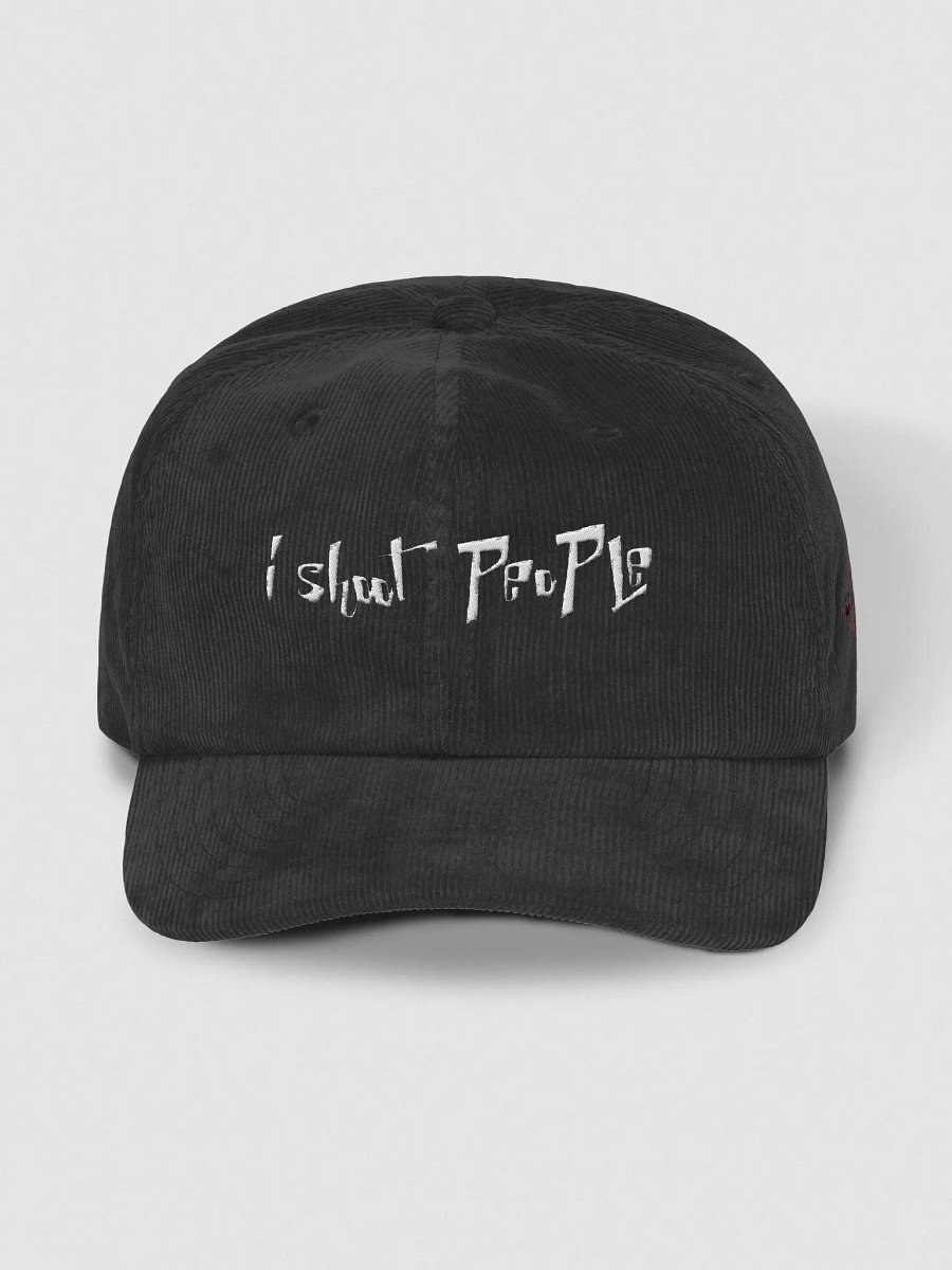 i shoot people corduroy dad hat product image (1)