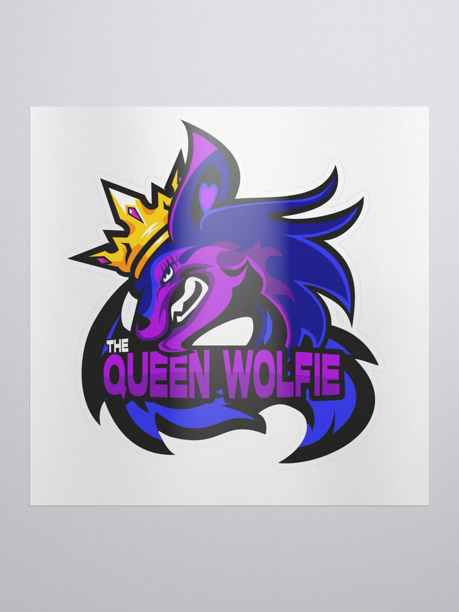 QueenWolfie Sticker product image (1)