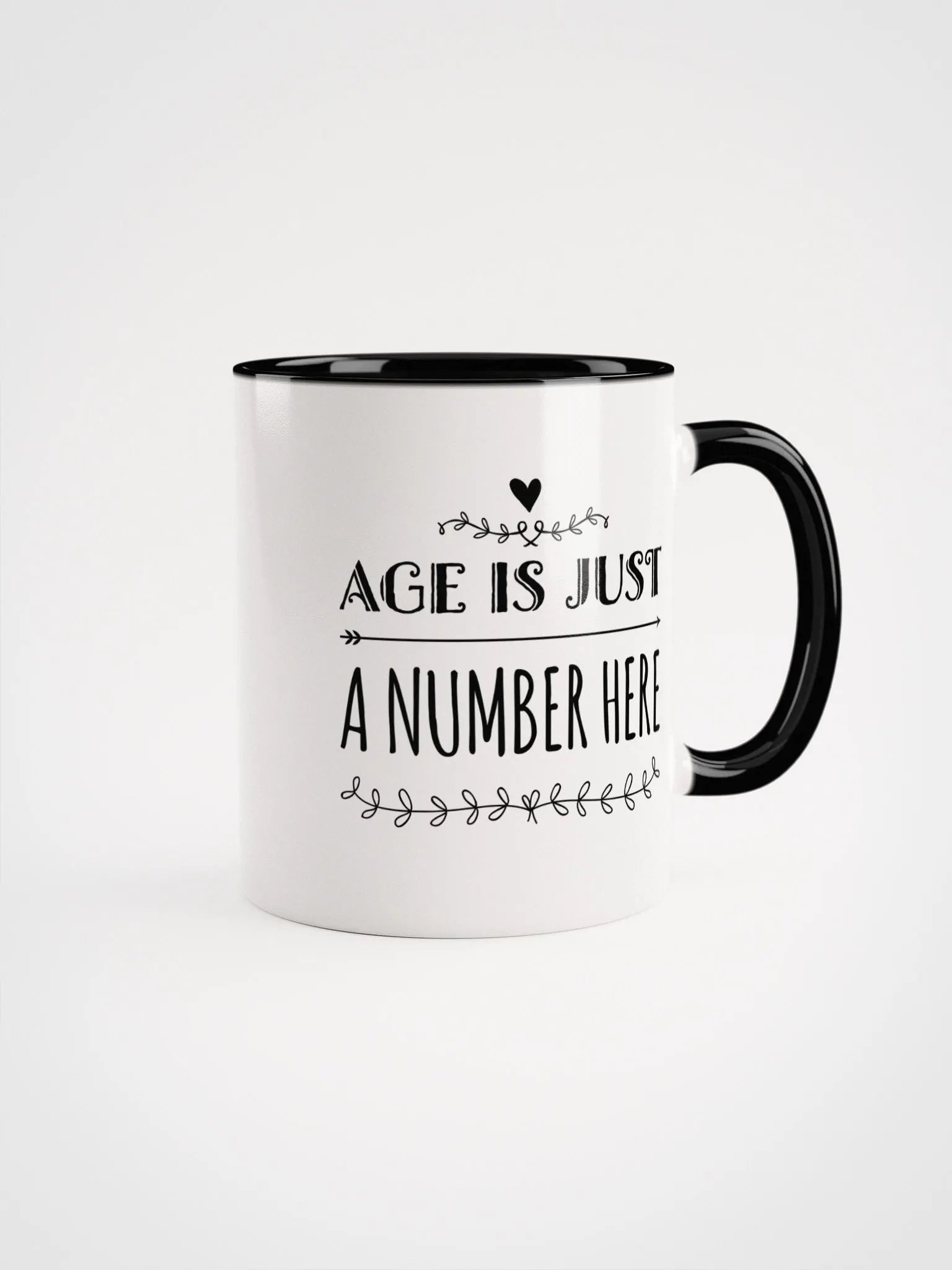 Age is Just a Number Ceramic Mug product image (2)