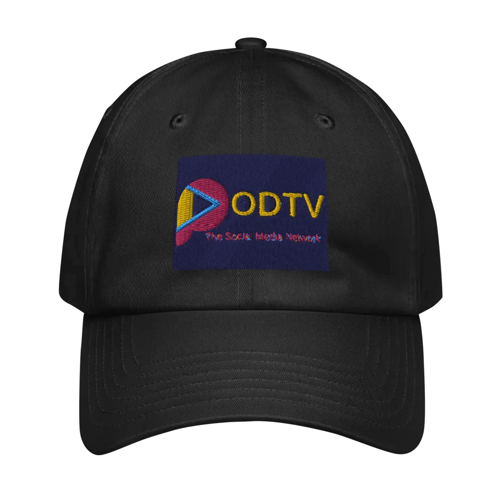 PODTV Logo Embroidered Dad Hat product image (1)