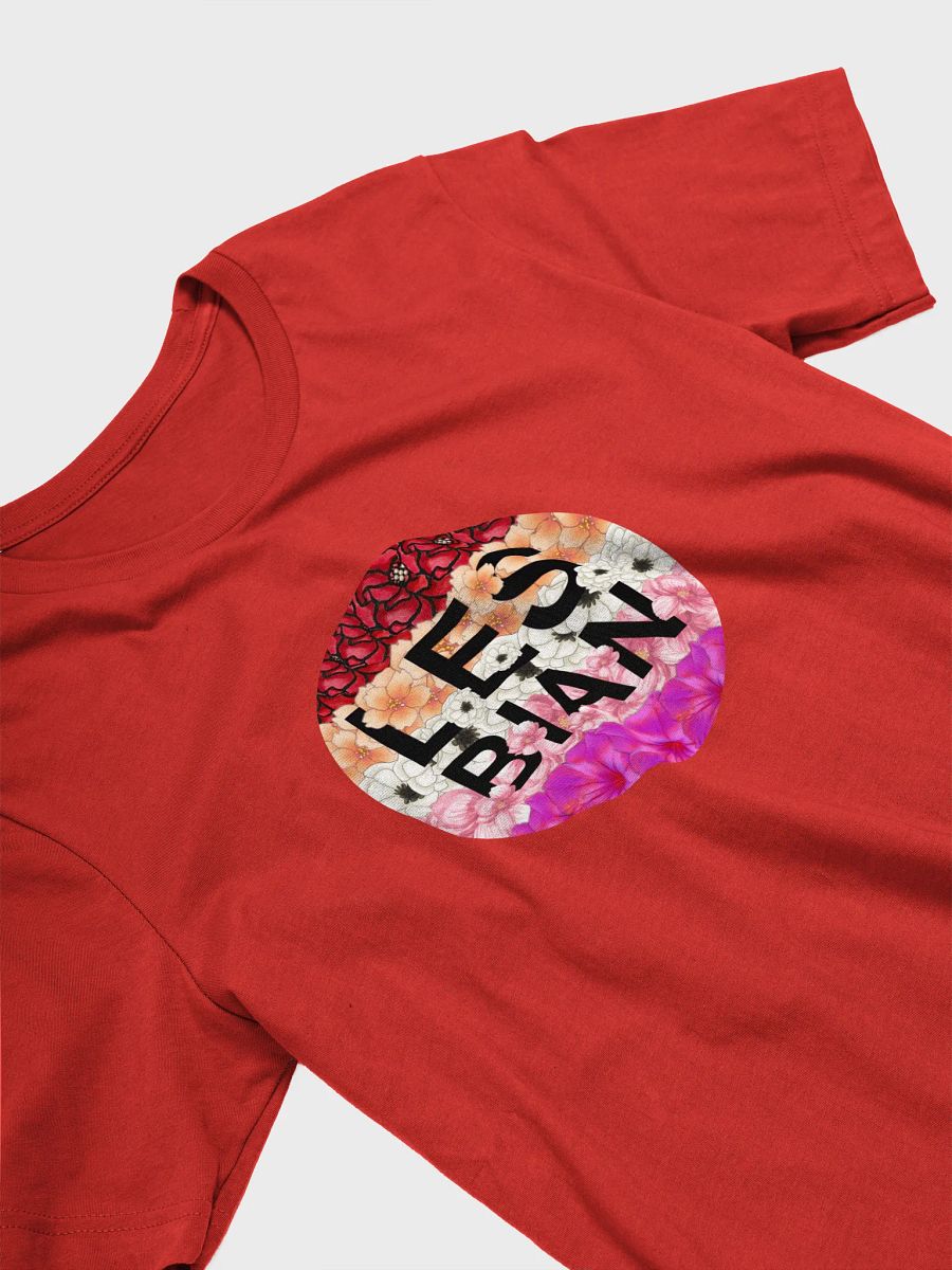 floral lesbian t-shirt product image (3)