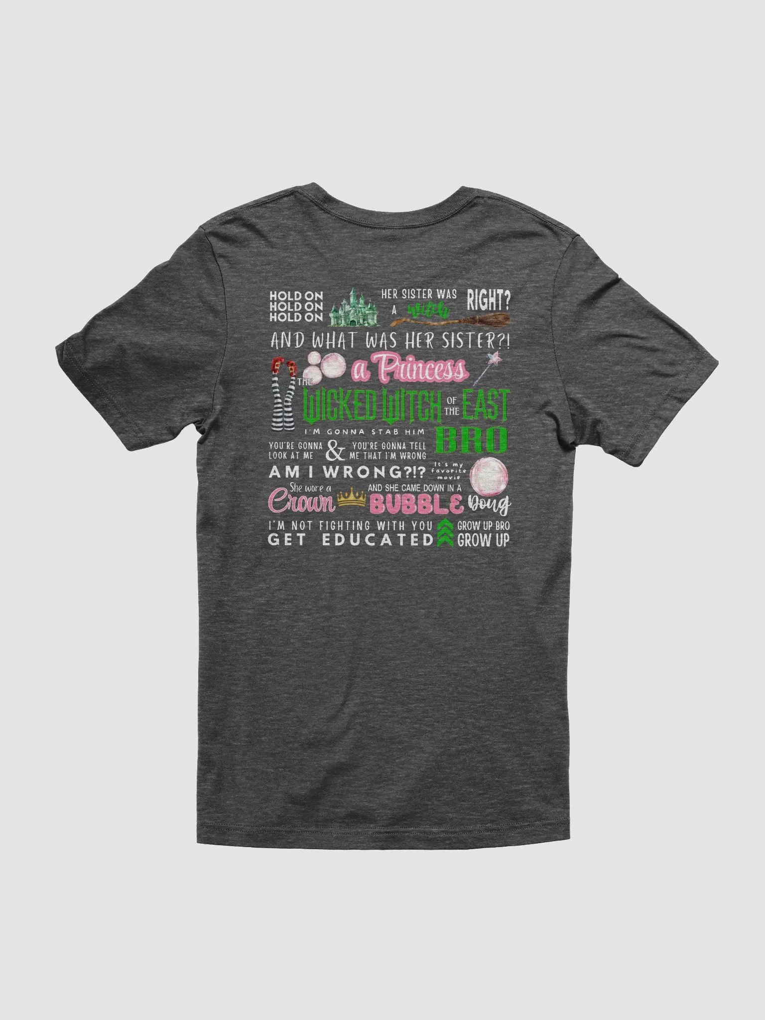 "Her Sister Was a Witch" Meme Unisex T-Shirt (Dark) product image (4)