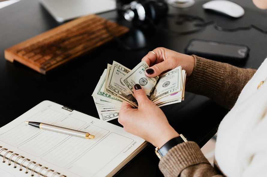 Wealth being  represented by cash