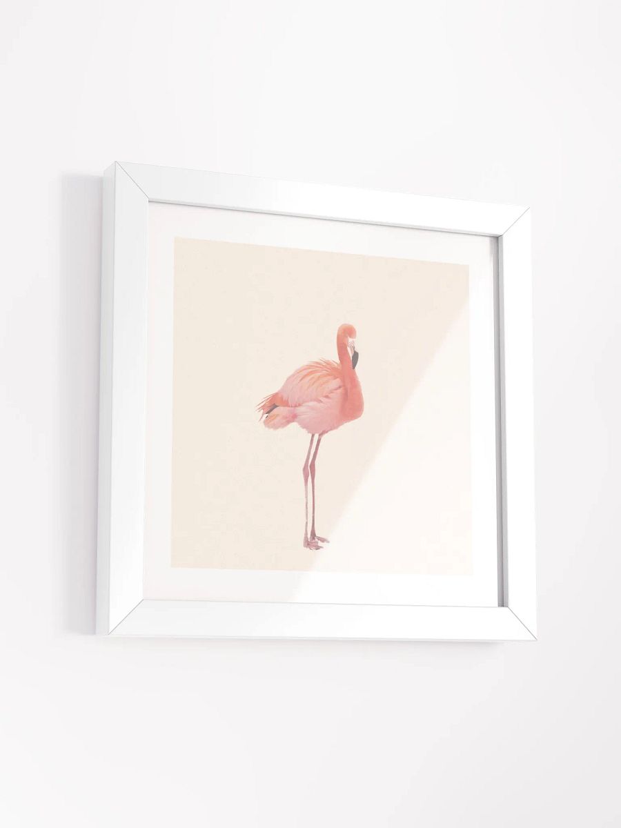 Elegant Flamingo Framed Matte Poster product image (11)
