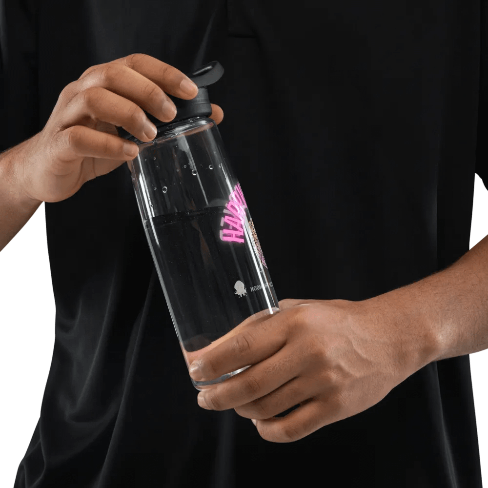 Happy Hooker Water Bottle - Clear product image (8)