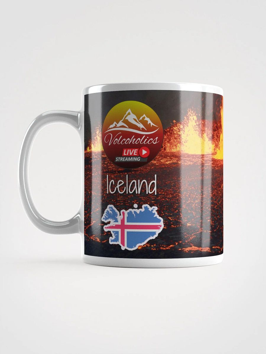 Iceland Volcano Live Streaming Mug product image (1)