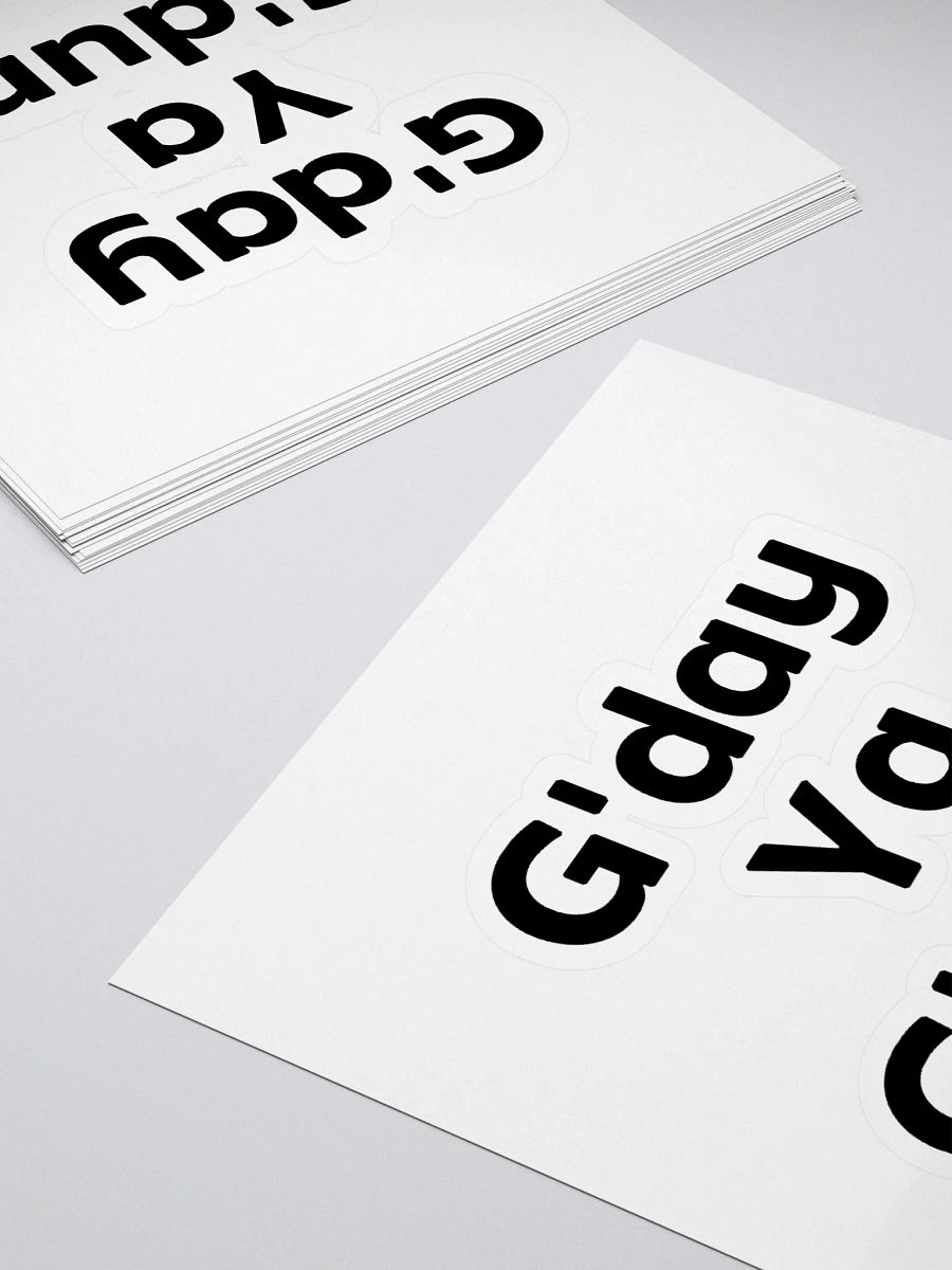 G'day Ya G'dunt Stickers product image (4)