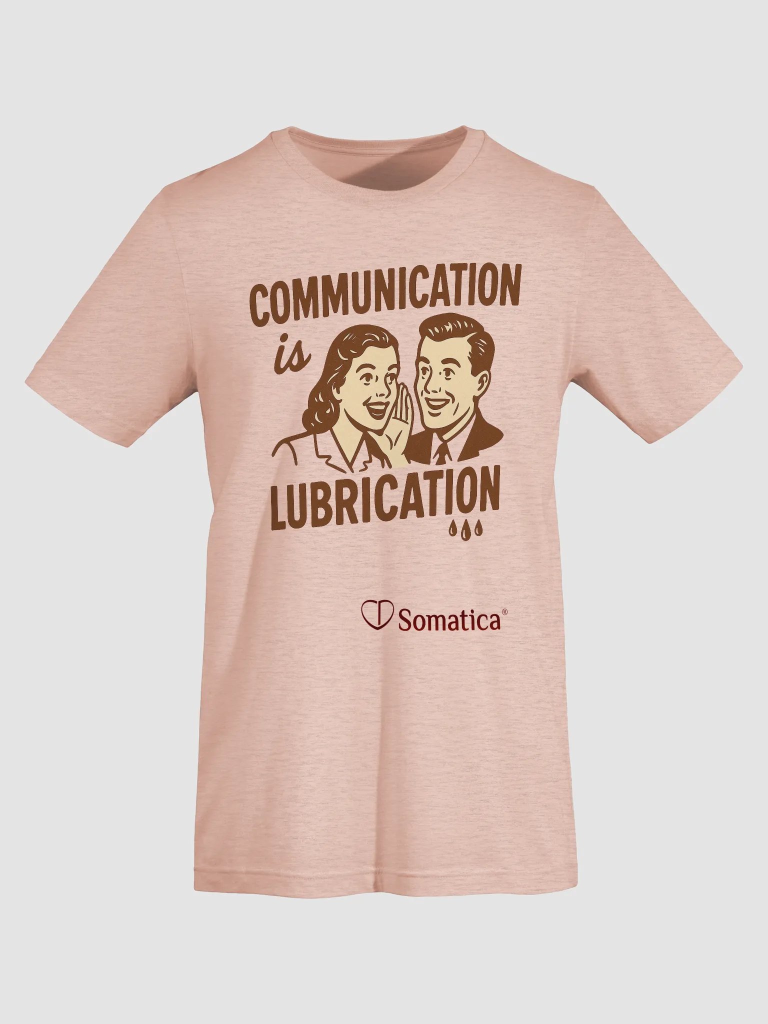 Communication is Lubrication T-Shirt product image (64)