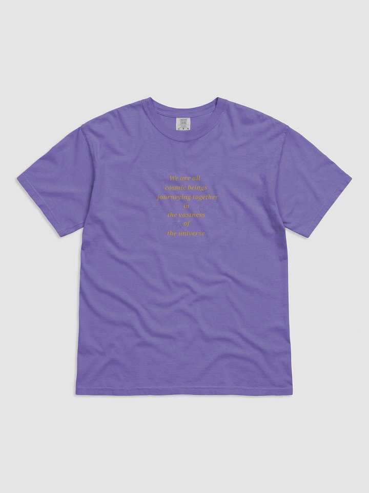 Cosmic Journey Glowing T-Shirt product image (1)